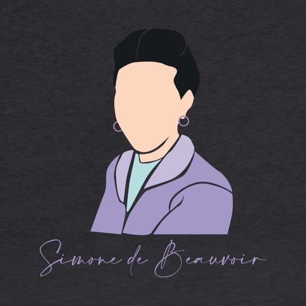 Simone de beauvoir. by candelanieto